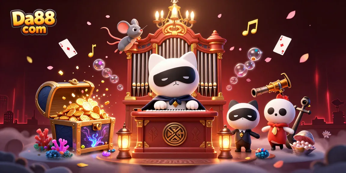 Experience thrilling gaming action at Da88 com in this vibrant casino scene.