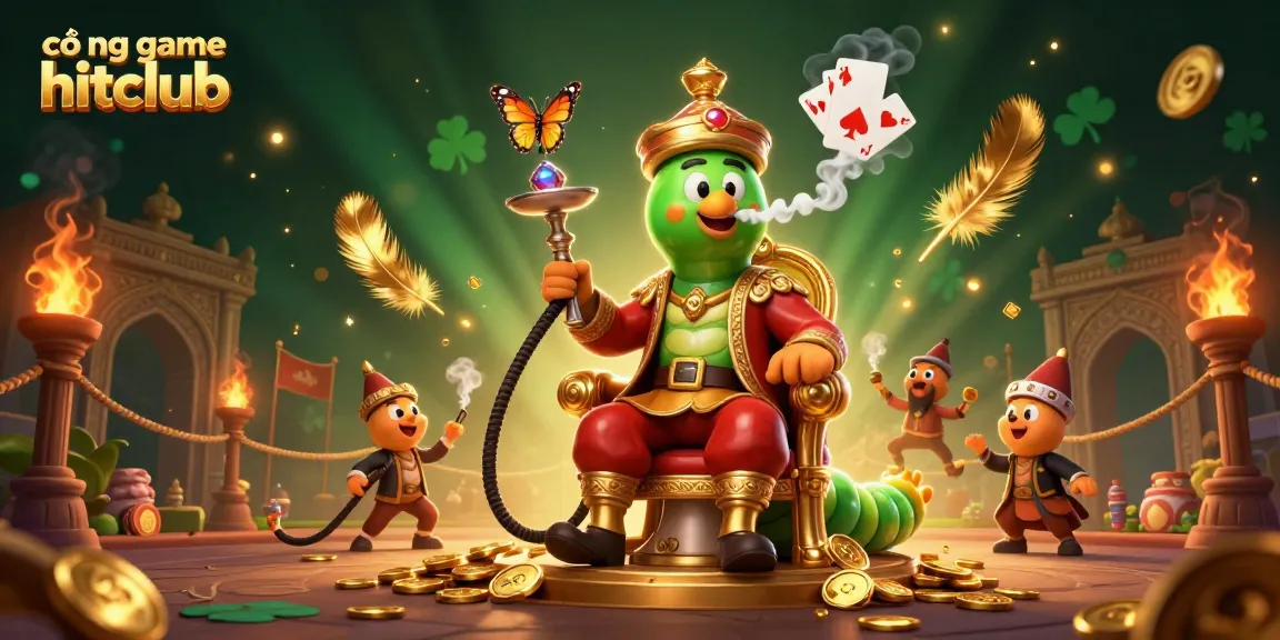 Experience the thrilling cổng game hitclub with exciting casino elements and vibrant characters in a dynamic scene.