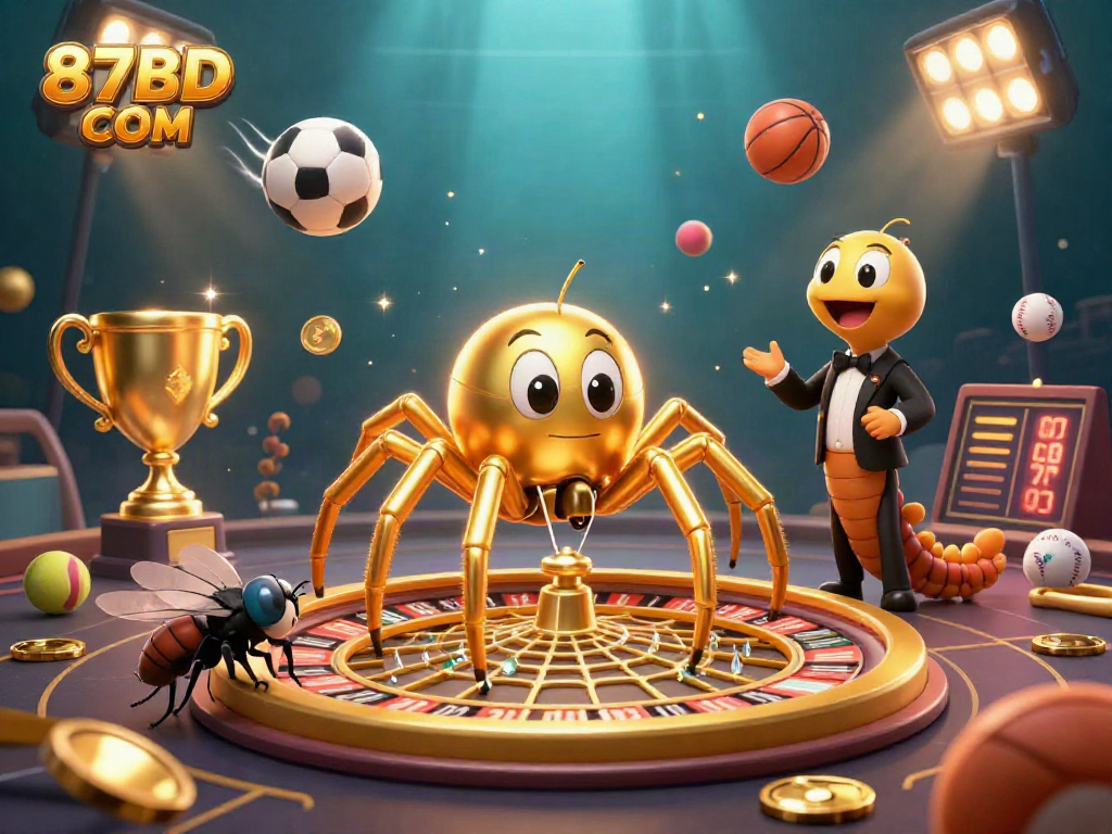 Engage with the thrilling world of 87BD COM showcasing a vibrant casino atmosphere.