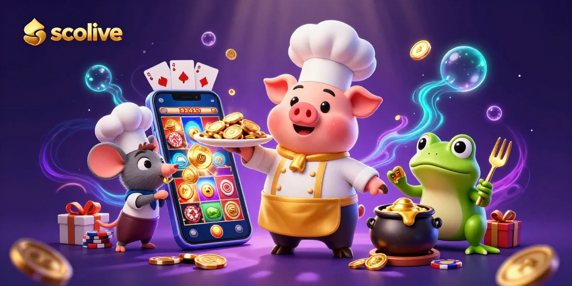 Socolive offers immersive video streaming with vibrant elements and engaging graphics in the illustration.