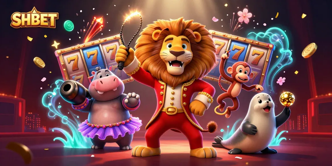 Engage with thrilling slots and games at SHBET casino featuring vibrant scene elements.