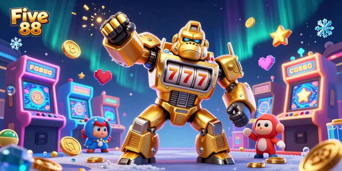 Engage with the exciting world of Five 88 where 3D gorilla mech and games collide for thrilling jackpot action.