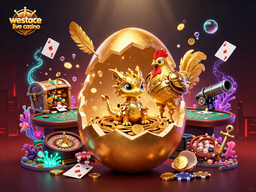 Speel bij WestAce live casino met echte dealers en spannende spellen, waaronder roulette en baccarat.
