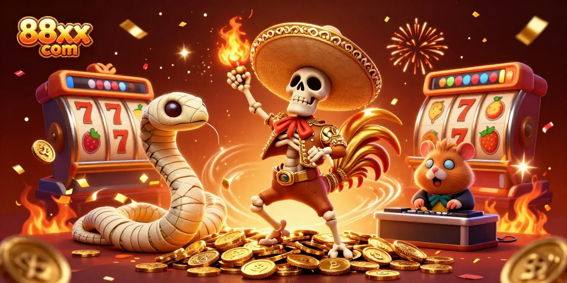 Experience thrilling wins at 88xx com with vibrant 3D casino characters. Join the excitement!